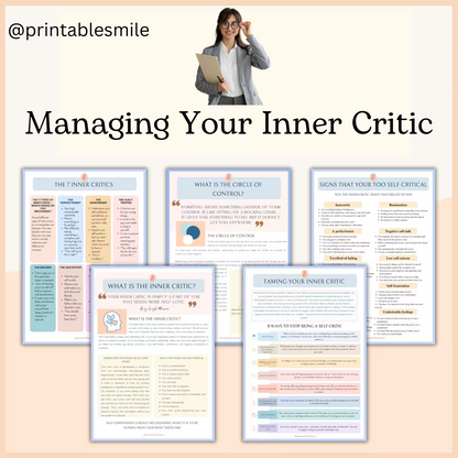 Therapy Bundle : Inner Critic, Trauma, and More