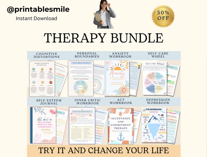 Therapy Bundle : Inner Critic, Trauma, and More