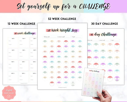 Ultimate Weight Loss Tracker & Fitness Planner